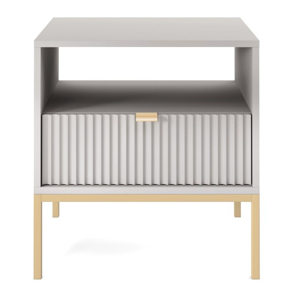 Тумба приліжкова Nova S54 Gold — стиль та функціональність у кожному елементі