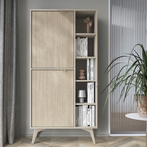 Стелаж із дверима та нішею Forest RG80 – для вашої вітальні