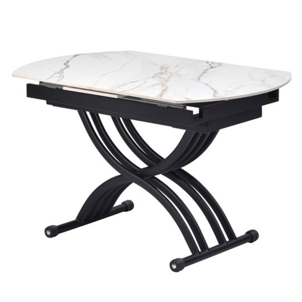 Стіл TMT-100 120-150 см — Розкладний стіл для кухні та кафе