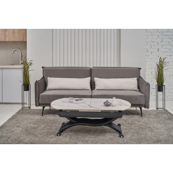 Стіл TMT-100 120-150 см — Розкладний стіл для кухні та кафе