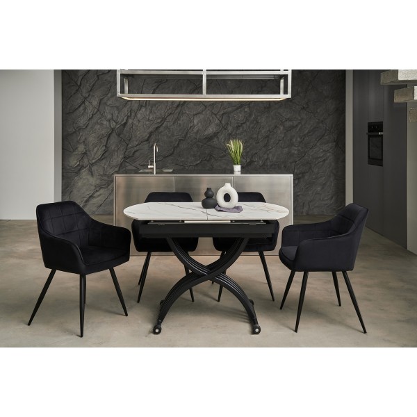 Стіл TMT-100 120-150 см — Розкладний стіл для кухні та кафе