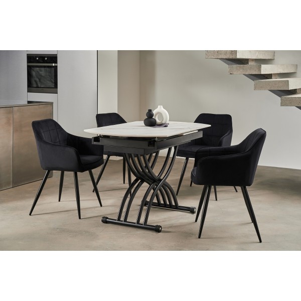 Стіл TMT-100 120-150 см — Розкладний стіл для кухні та кафе