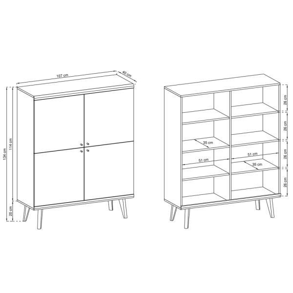 Комод Primo PK107: сучасний стиль для вашого дому