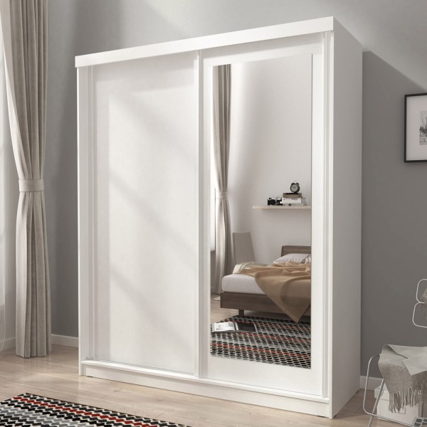 Шафа-купе з дзеркалом Alaska 200 – стиль та функціональність для вашої спальні