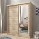 Шафа-купе з дзеркалом Alaska 200 – стиль та функціональність для вашої спальні