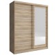Шафа-купе з дзеркалом Alaska 200 – стиль та функціональність для вашої спальні