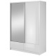 Шафа-купе з дзеркалом і шухлядами Aria I 150