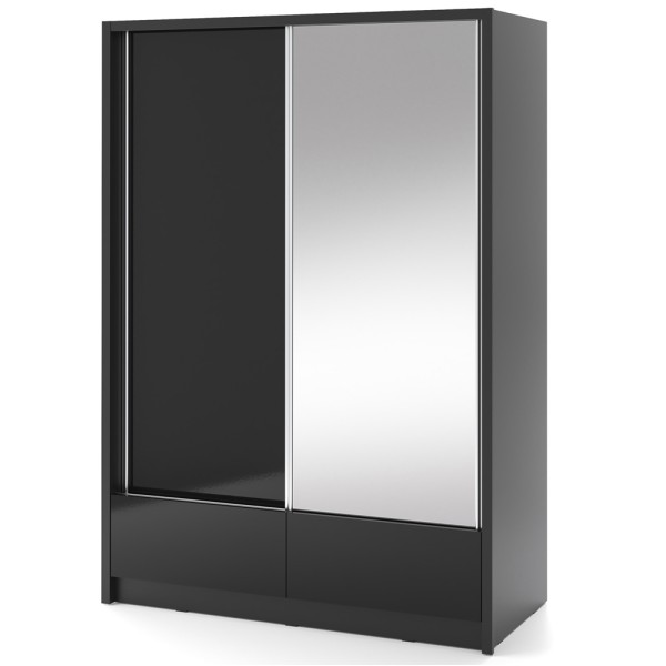 Шафа-купе з дзеркалом і шухлядами Aria I 150