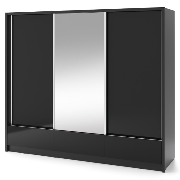 Шафа-купе з дзеркалом і шухлядами Aria I 250