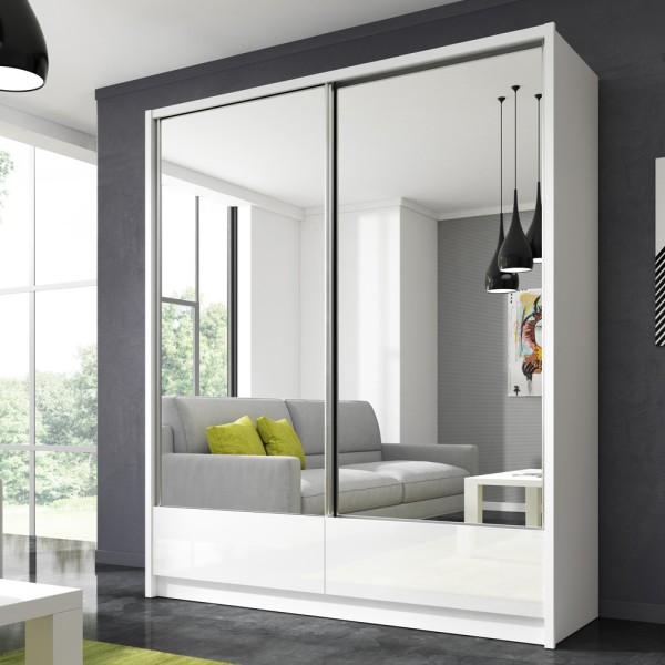 Шафа-купе з дзеркалом Aria II 180 – зручність і стиль для вашого дому