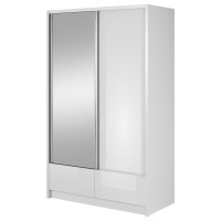 Шафа-купе з дзеркалом і шухлядами Aria I 130
