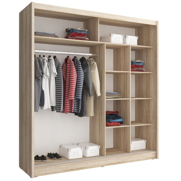 Шафа-купе з дзеркалом Maja IX 200 для спальні