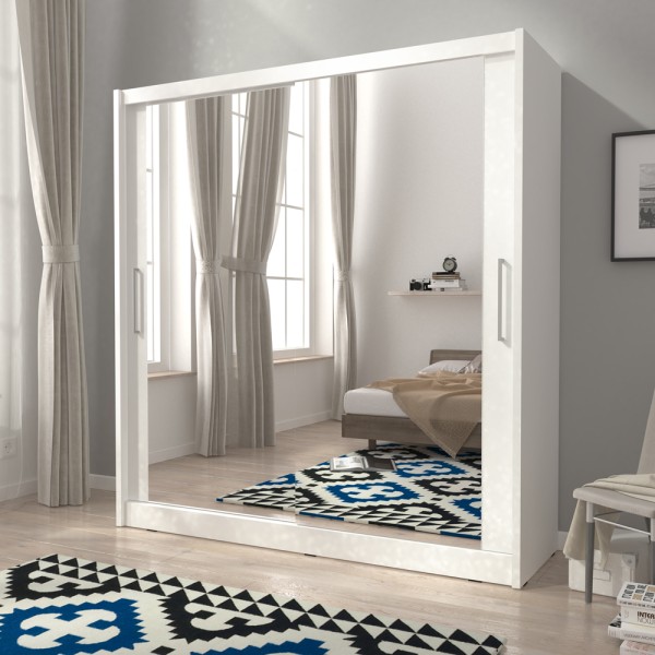 Шафа-купе з дзеркалом Maja VI 200 для вашої спальні