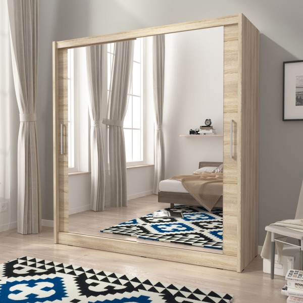 Шафа-купе з дзеркалом Maja VI 200 для вашої спальні