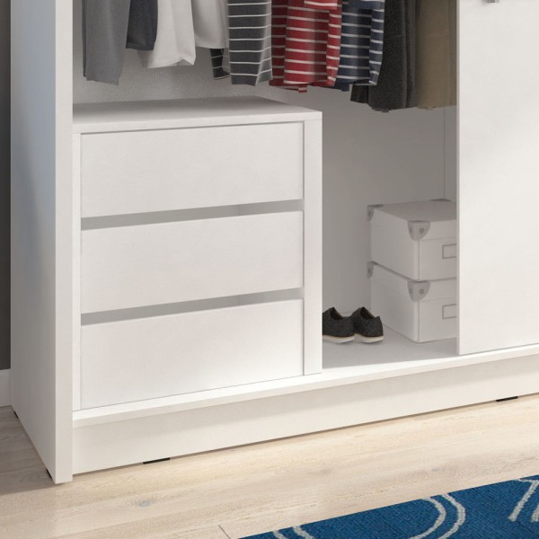 Шафа-купе з дзеркалом Mika I 150 для вашої спальні та передпокою