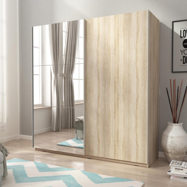 Шафа-купе з дзеркалом Mika II 200 - ідеальний вибір для вашої спальні