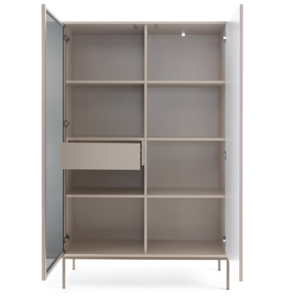 Вітрина дводверна скляна з освітленням Sento WTSZ104 3PKT LED