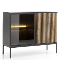 Комод дводверний з освітленням Sento K104 1PKT LED