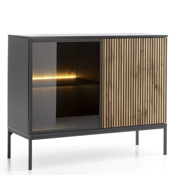 Комод дводверний з підсвічуванням Sento K104 1PKT LED