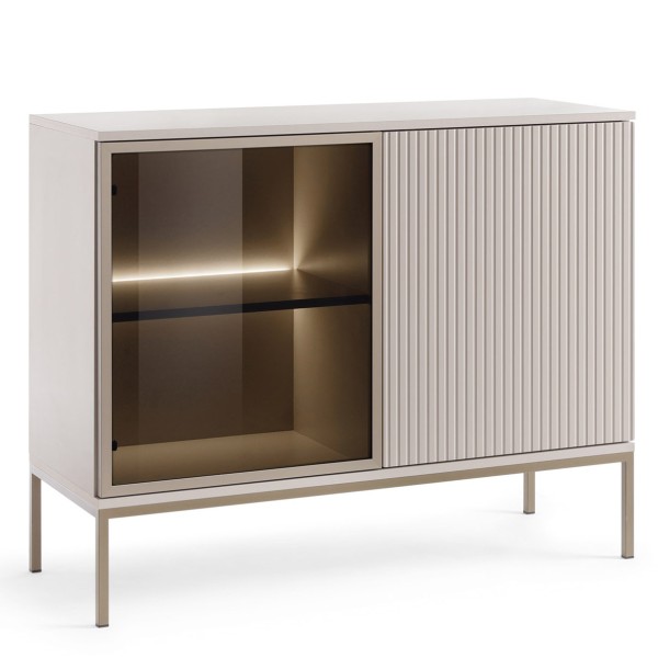 Комод дводверний з підсвічуванням Sento K104 1PKT LED