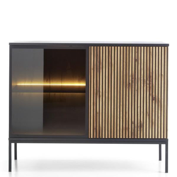 Комод дводверний з підсвічуванням Sento K104 1PKT LED