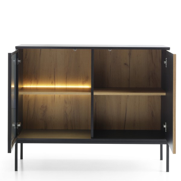 Комод дводверний з підсвічуванням Sento K104 1PKT LED