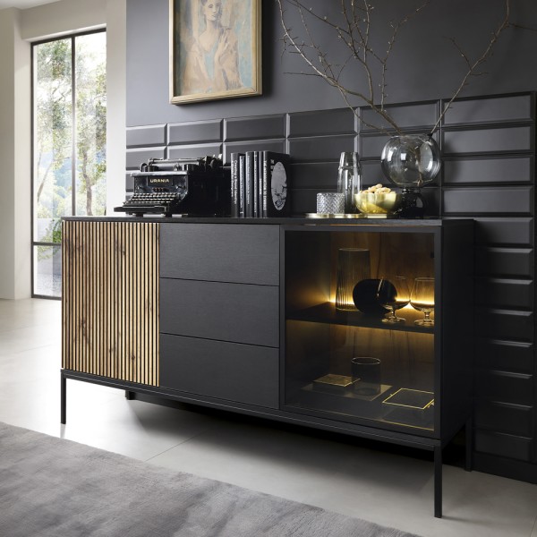 Комод Sento KSZ154 1PKT LED з підсвічуванням та шухлядами