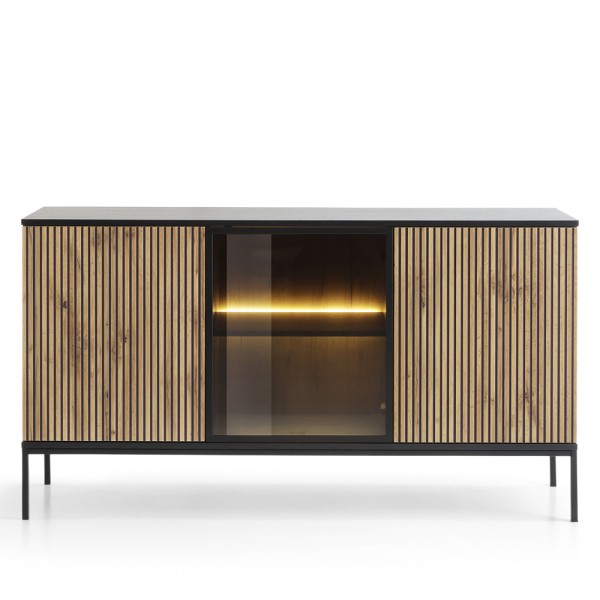 Комод тридверний з освітленням Sento K154 1PKT LED