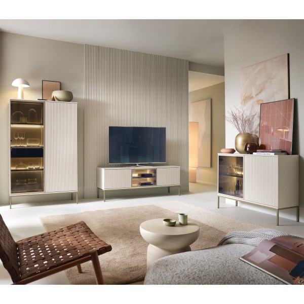 Тумба TV з освітленням Sento RTV154 1PKT LED