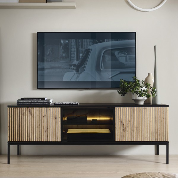 Тумба TV з освітленням Sento RTV154 1PKT LED