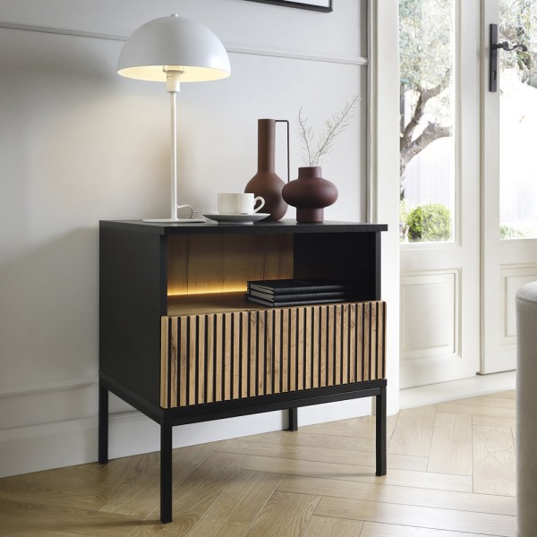 Тумба приліжкова Sento S54 1 PKT LED