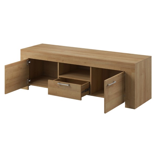 Тумба TV Sky SRTV155 та полиця настінна Sky P155 – Меблі для вітальні в скандинавському стилі