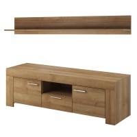 Тумба TV Sky SRTV155 і полиця настінна Sky P155 