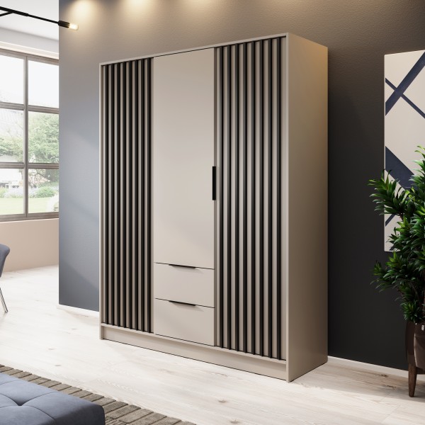 Шафа тридверна з шухлядами Nelly 3D