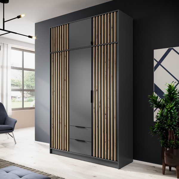 Шафа тридверна з шухлядами Nelly 3D