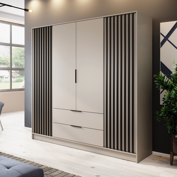 Шафа чотиридверна з шухлядами Nelly 4D