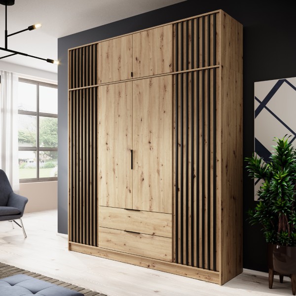 Шафа чотиридверна з шухлядами Nelly 4D