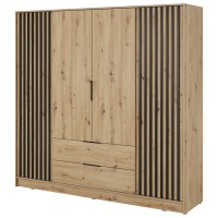 Шафа чотиридверна з шухлядами Nelly 4D