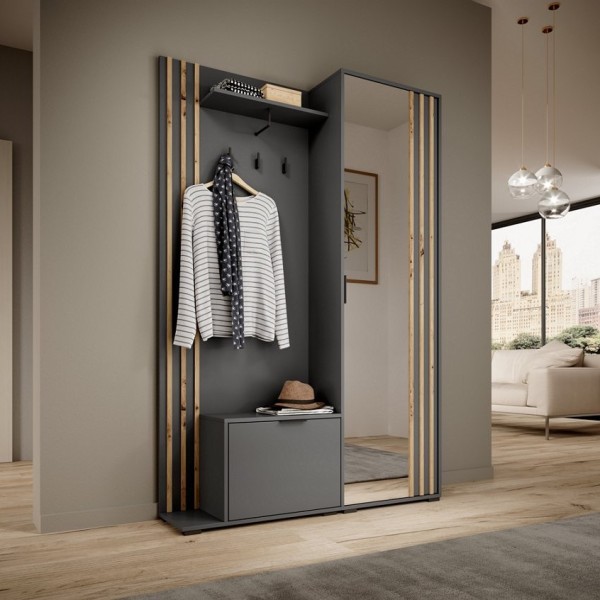 Передпокій Nelly 131 з дзеркалом — ідеальний вибір для вашого дому