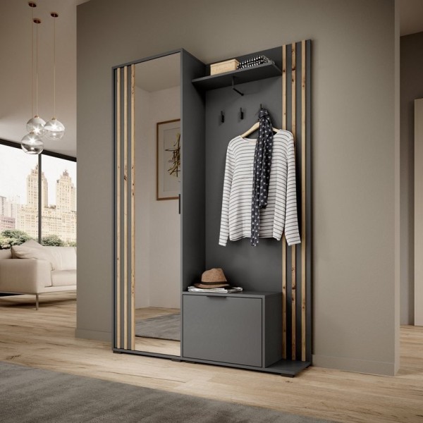 Передпокій Nelly 131 з дзеркалом — ідеальний вибір для вашого дому