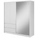 Шафа-купе з дзеркалом та шухлядами Sara 200