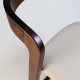 Стілець барний Floki New темний горіх