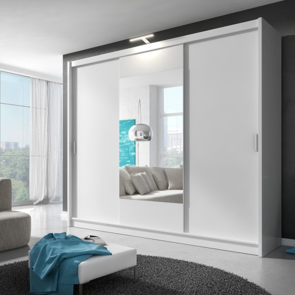 Шафа-купе з дзеркалом Wiki 250 для спальні