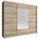 Шафа-купе з дзеркалом Wiki 250 для спальні