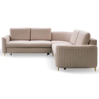 Диван кутовий розкладний Laren з функцією сну з шухлядою правий