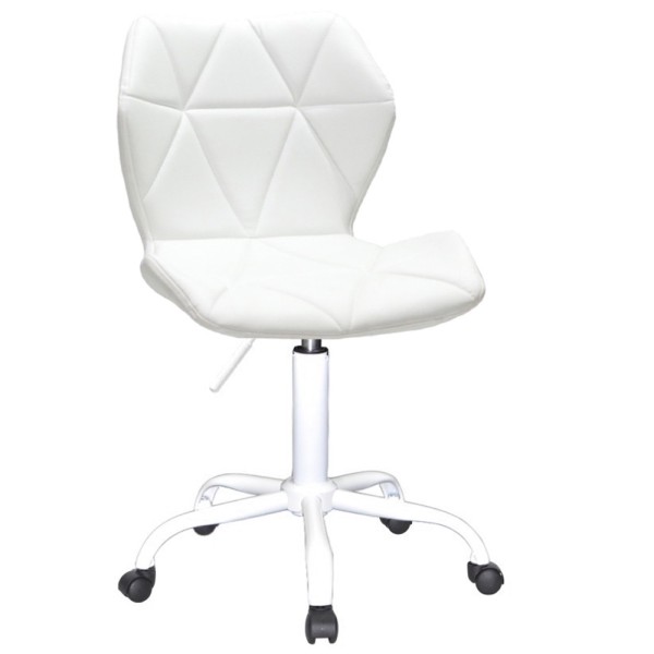Стілець Techno office white - стильний офісний стілець