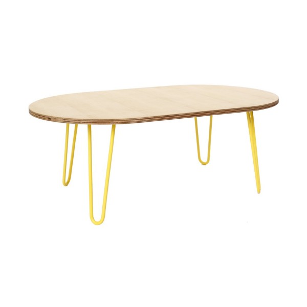 Стіл Oval Low 150 – сучасний дизайн для вашої вітальні