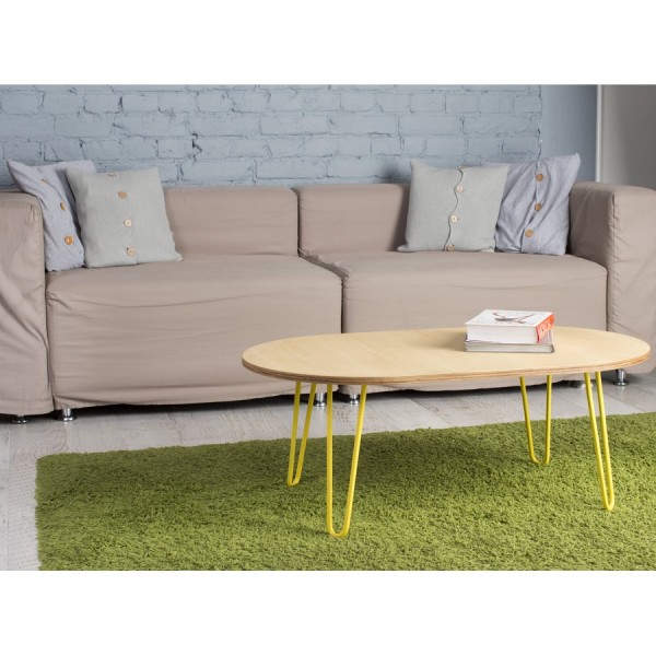 Стіл Oval Low 150 – сучасний дизайн для вашої вітальні