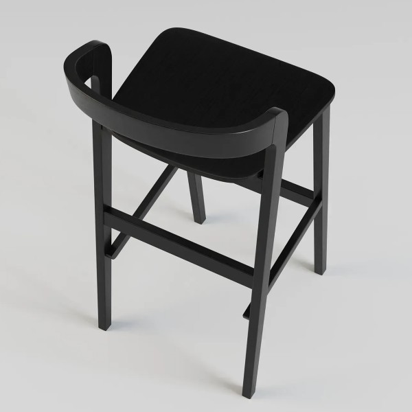 Барний стілець Floki New black