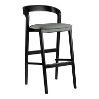 Стілець барний Floki New black